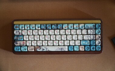 The Akko MU01 Joy of Life features a 65% compact layout (Image source: Abhinav)