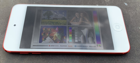 Using the iPod Touch 2019 outside