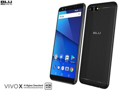 BLU Vivo X Android phablet with 2:1 display and quad camera setup (Source: BLU Products)