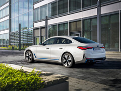 The BMW i4 eDrive40 has missed its official WLTP energy consumption by a relatively small margin (Image: BMW)