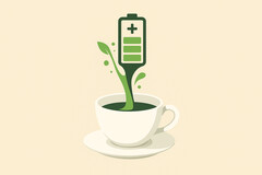 Tea as the holy grail: New hope for used batteries. (Image source: GPT-image-1)