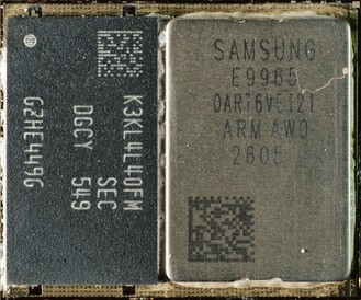The Exynos 2600 packaging pictured