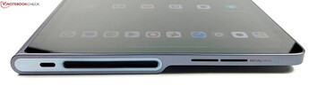 Right: USB-C 2.0, speaker