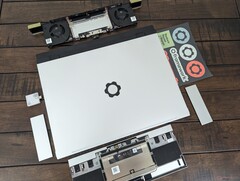 Framework 16 laptop exploded view