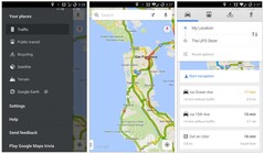 Google Maps 8.2 with enhanced voice controls and improved bicycle directions