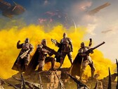 A group of soldiers in Helldivers 2. (Image Source: Arrowhead) 
