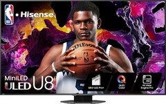 Amazon has a noteworthy deal for the 55-inch and 85-inch Hisense U8N Mini-LED TV (Image source: Hisense)