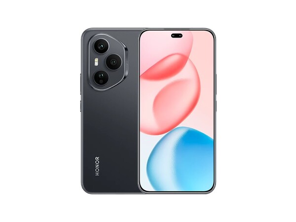Honor 400 Pro in Midnight Black. (Image source: Honor)