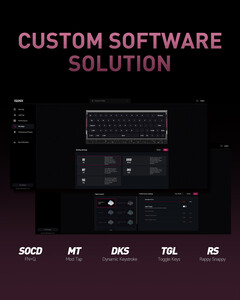 Iqunix HE keyboards are powered by feature-rich web-based software. (Image source: Iqunix)