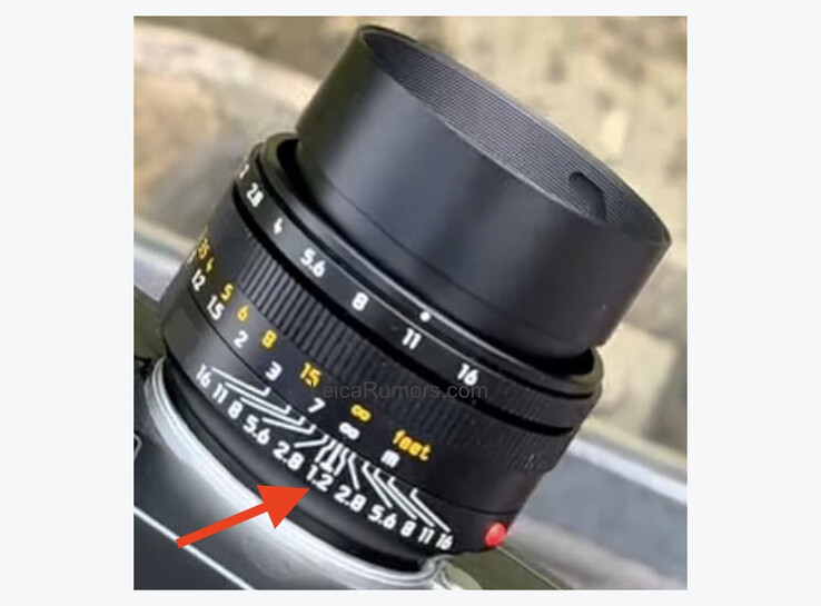 Leica is expected to launch its first 35mm Noctilux lens soon. (Image source: LeicaRumors)