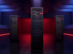 Lenovo AI servers are shown