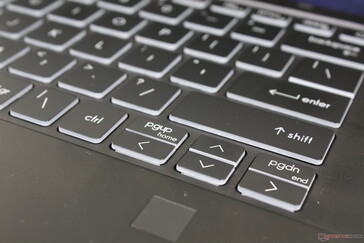 Arrow keys are now half-sized in favor of a longer Shift key