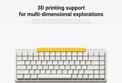 NuPhy Node75 3D-printed "bricks" attachment. (Image source: NuPhy)