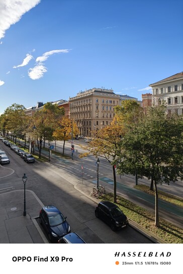 A 23mm picture from the Oppo Find X9 Pro with default 12 megapixels.