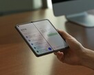 The Oppo Find N will be a lot smaller than the Galaxy Z Fold3. (Image source: Evan Blass)