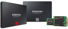 Samsung 860 EVO SSD lineup January 2018 (Source: Samsung Newsroom)