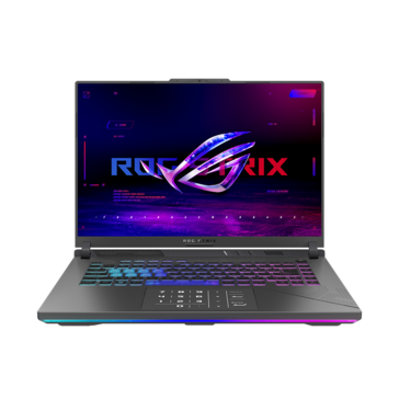 Asus ROG Strix G18 screen and keyboard (image via Asus)