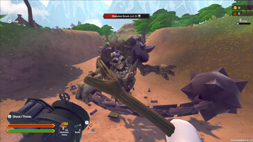 Pictured: A gameplay screenshot from The RPG.