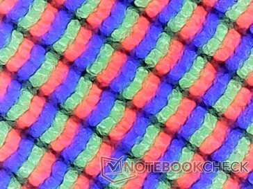 Matte XPS 15 FHD subpixel array