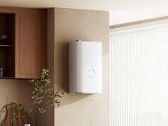 Xiaomi’s Mijia Smart Gas Water Heater Pro (pictured) can also soften water. (Image source: Xiaomi)