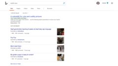 Bing search showing subreddit search results. (Source: Reddit)