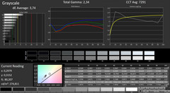 CalMAN: Grayscale analysis