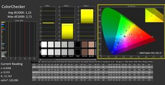 CalMAN: ColorChecker (calibrated)