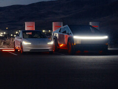 Cybertruck at V4 Supercharger (Image source: Tesla/X)
