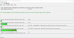 Maximum latency after 10 seconds of Prime95