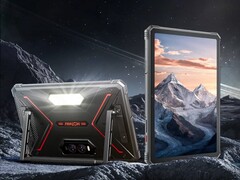 The R9 Plus is a new Android tablet with a dedicated flashlight (Image source: Hotwav)