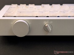 Volume and power/mode toggle.
