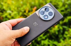 A OnePlus 12 in black