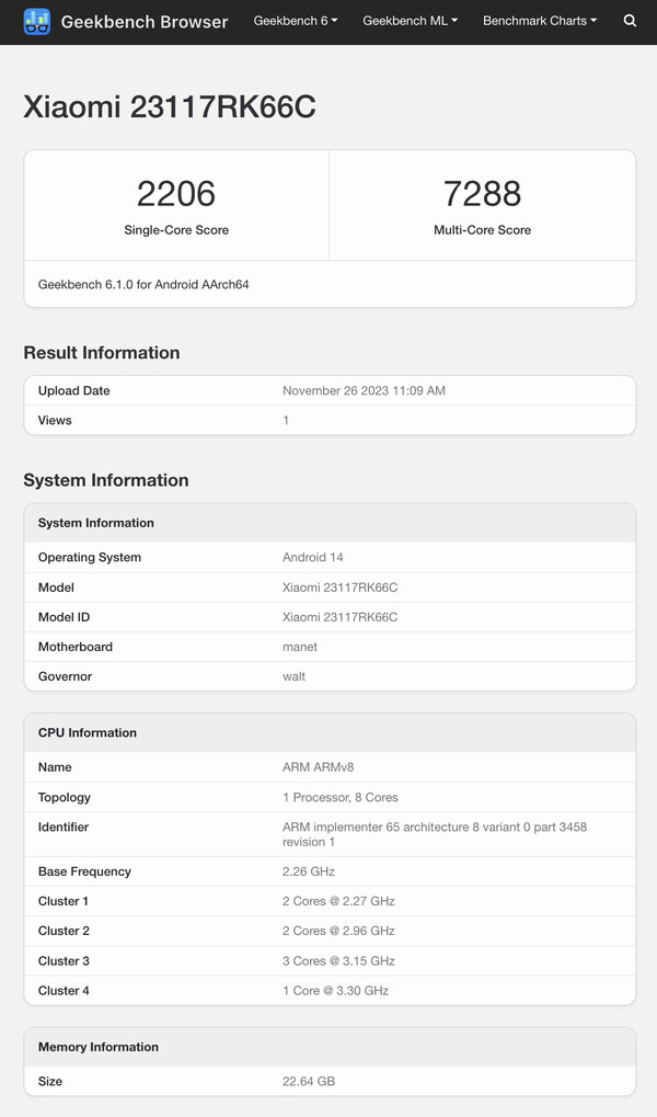 (Image source: Geekbench)