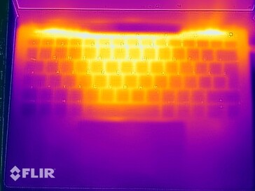 Surface temperatures - Stress test (top)