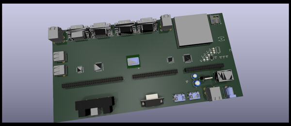 An alleged look at v0.9 of the Supersega board. (Image source: Supersega)