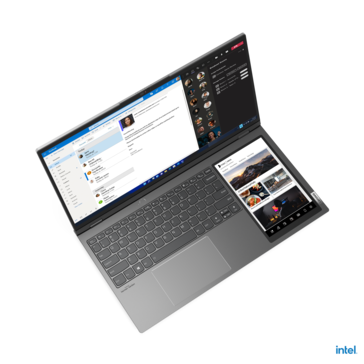 Lenovo ThinkBook Plus Gen 3 - Multi-tasking (Image Source: Lenovo)