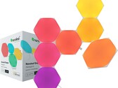 Nanoleaf 7-pack hexagons and triangles are 25 percent off this month just in time for the holiday shopping season (Image source: Amazon)