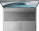 The Lenovo Yoga 7i Gen 7 has a backlit keyboard that integrates a number pad. (Source: Lenovo/Best Buy)
