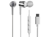 The Audio-Technica ATH-CKD30C USB-C earbuds come with a high-quality DAC and four eartip sizes.
