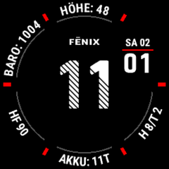 There are numerous configurable watch faces