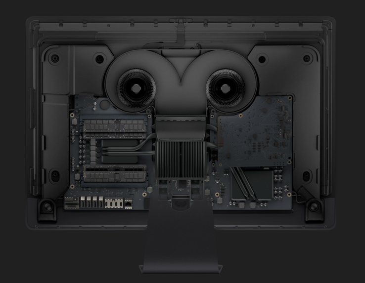 Internal layout iMac Pro (Picture: Apple)