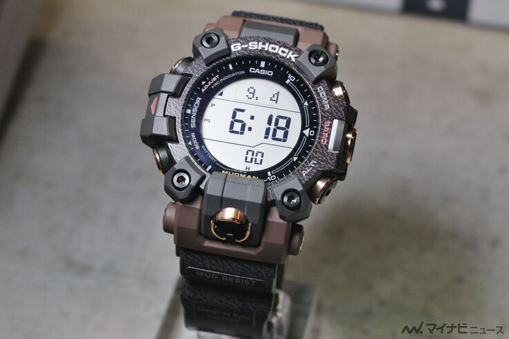 The Casio G-Shock Mudman GW-9502KJ-8 watch. (Image source: MyNavi News)