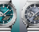The Casio G-Shock GM-2110D-3A1 (left) and GM-2110D-8A (right), pictured. (Image source: Casio)