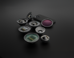 The Tusk x ShiftCam Cinema // Series comes with seven distinct professional lenses, including two anamorphic lenses, macro lenses, a wide-angle lens, a 60mm telephoto lens, and additional cinematic effects lenses. (Image source: Tusk x ShiftCam)