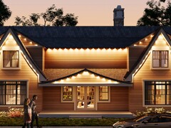 The Eufy Permanent Outdoor Lights E22 will follow the E120 (above). (Image source: Eufy)