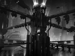 Evolve 2 already had concept art in play when it was abandoned by the studio. (image source TJ Frame)