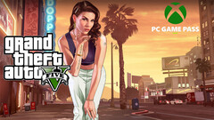 GTA V will reportedly be available on Xbox PC Game Pass (Image source: Rockstar Games and Xbox [edited])