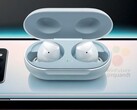 Reverse wireless charging between the Samsung Galaxy S10+ and the new Galaxy Buds. (Source: Twitter/Roland Quandt)