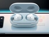Reverse wireless charging between the Samsung Galaxy S10+ and the new Galaxy Buds. (Source: Twitter/Roland Quandt)