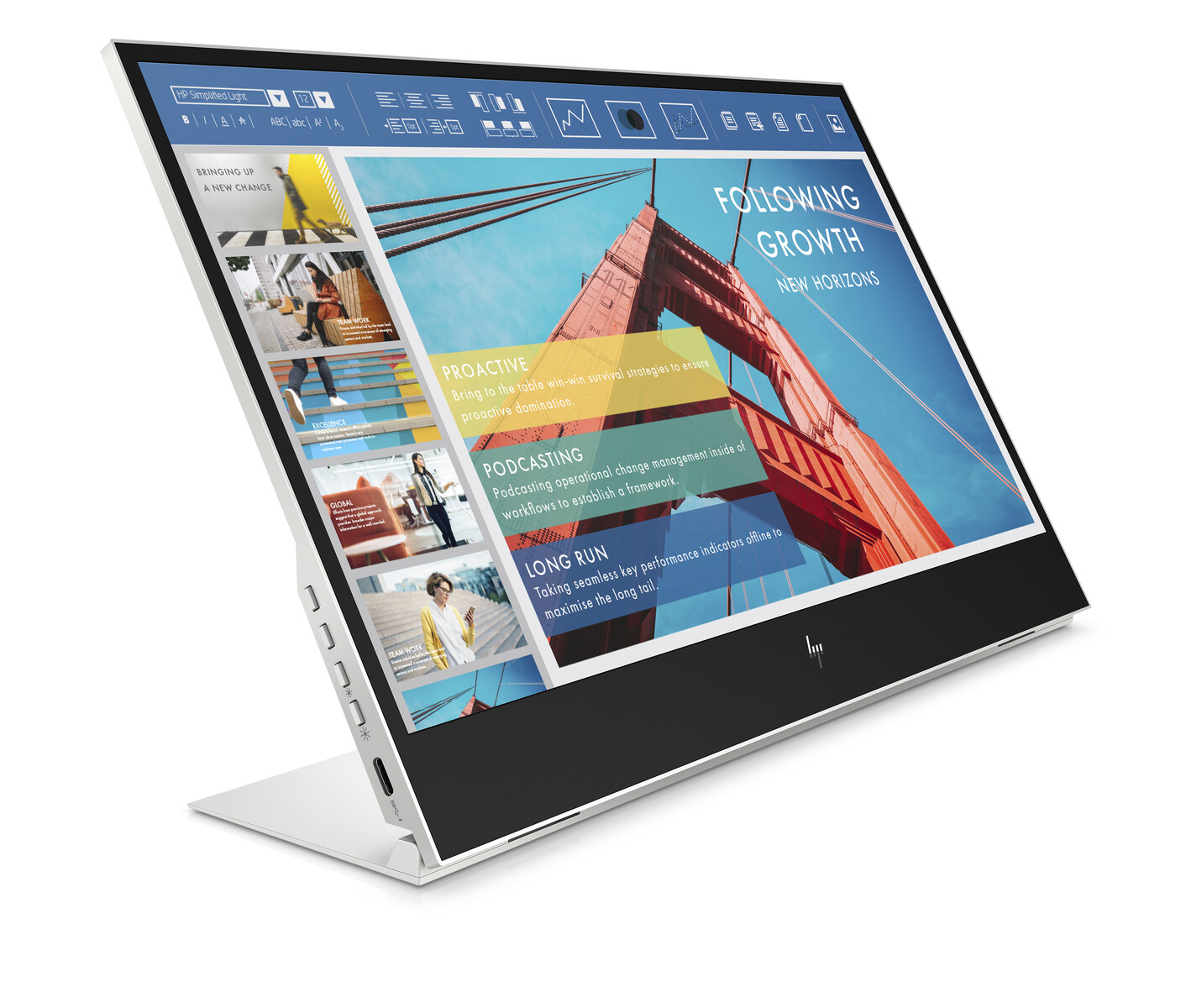 The new HP Eseries monitors include a 14inch portable variant News